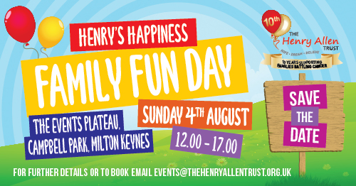 The Henry Allen Trust Fun Day Flyer Facebook Banner 2024 (500x262px)