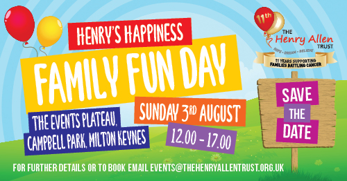 The Henry Allen Trust Fun Day Flyer Facebook Banner 2025 (500x262px)