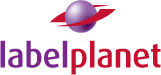 label planet logo