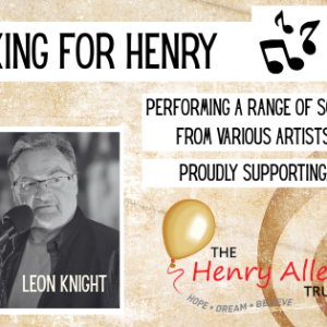 Busking for Henry Banner